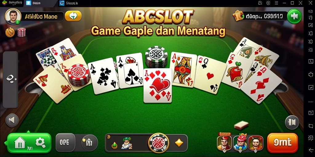 Tampilan gameplay utama dari ABCSLOT yang seru dan menegangkan.