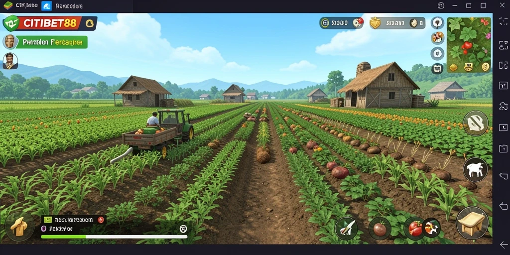 Gameplay CITIBET88 yang menarik dalam dunia pertanian.