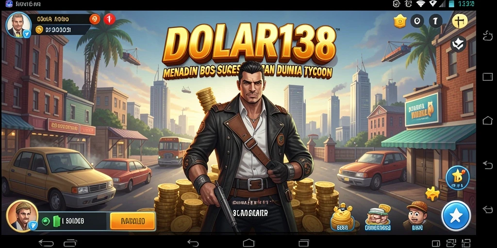 Screenshot DOLAR138 menunjukkan gameplay seru dalam membangun empire bisnis.