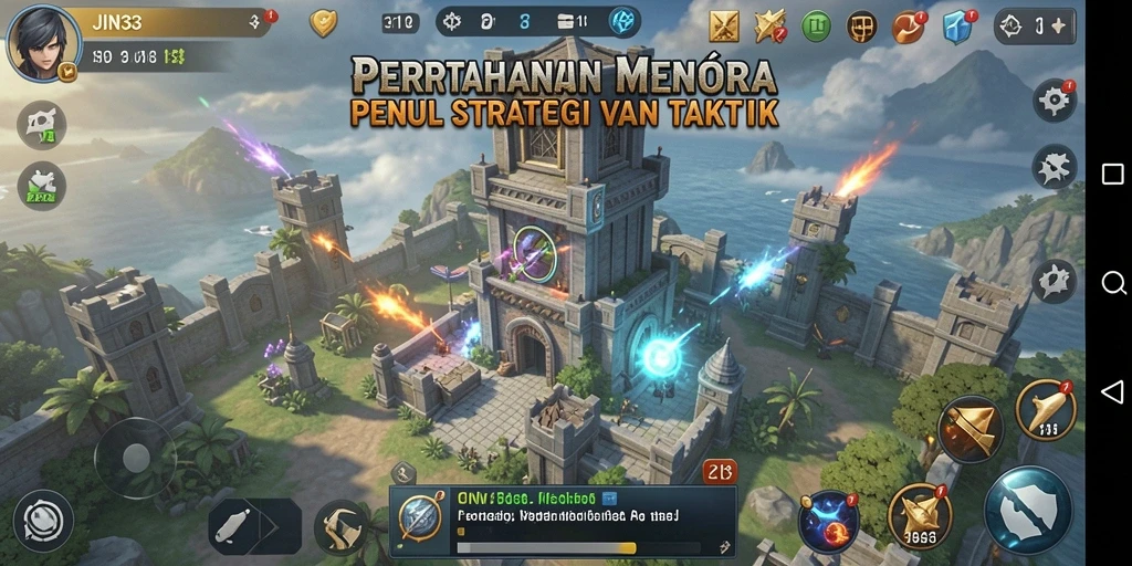 Tampilan aksi dan strategi dalam gameplay JIN33 yang mendebarkan.