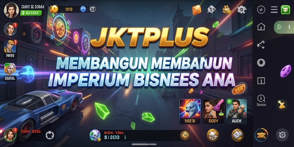 Tampilan gameplay JKTPLUS yang menantang dan menarik.