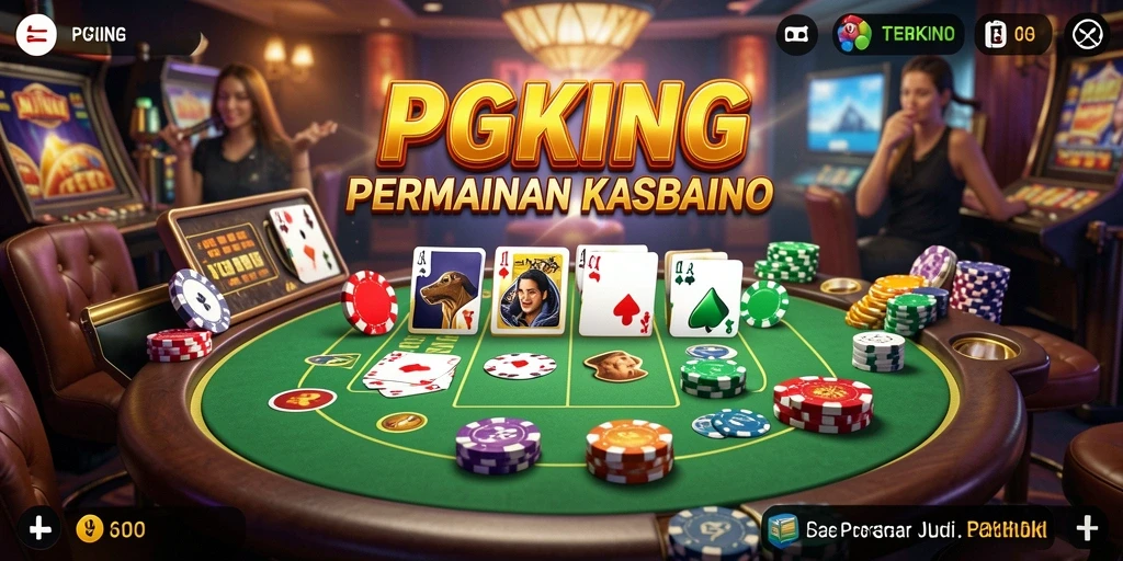 Tampilan gameplay PGKING yang menarik dan interaktif di dunia Kasino.