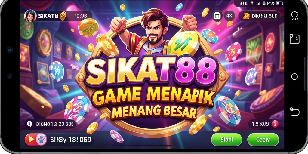 Tampilan menarik dari gameplay SIKAT88 yang seru dan mengasyikkan.